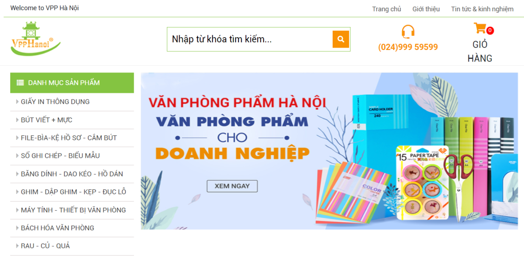 Văn phòng phẩm giá tốt quận Thanh Xuân – Hà Nội